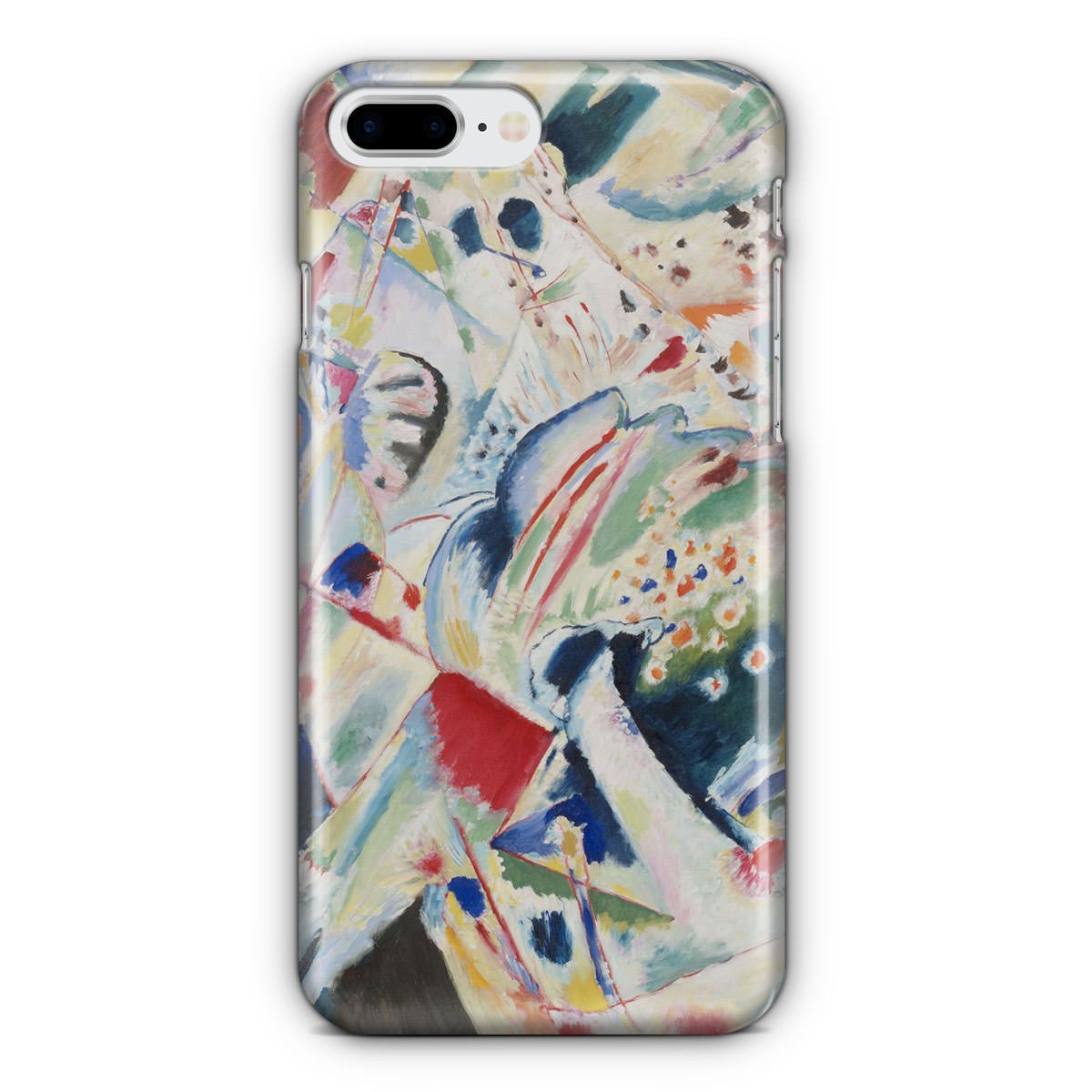 Queen of Cases Hard Shell Phone Case - Kandinsky Abstract Art Painting