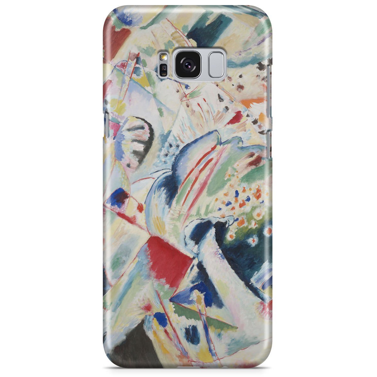 Queen of Cases Hard Shell Phone Case - Kandinsky Abstract Art Painting
