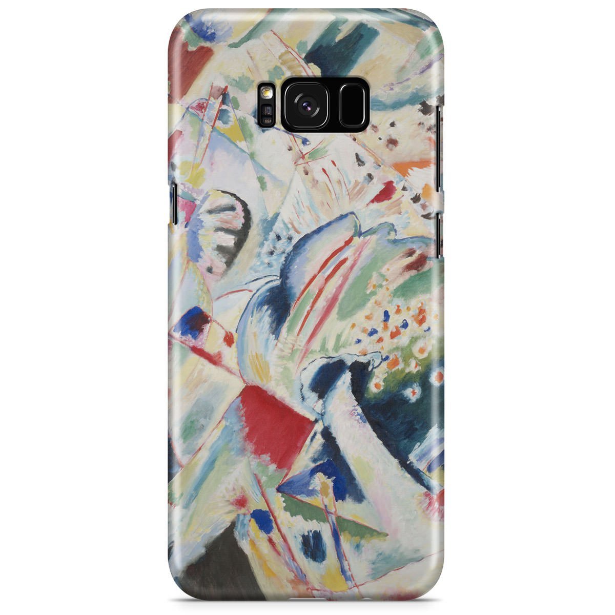 Queen of Cases Hard Shell Phone Case - Kandinsky Abstract Art Painting