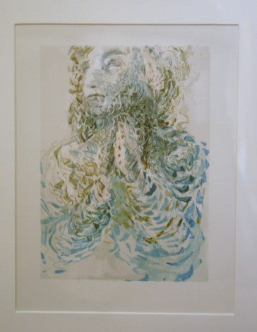 The Divine Comedy / Heaven Canto 17 book p 196 Salvador Dalí (1904-1989) grafiikka