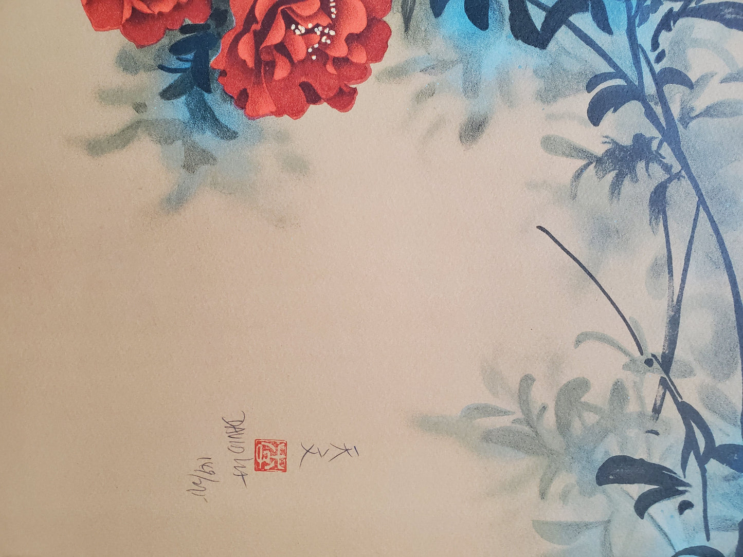 Red flowers