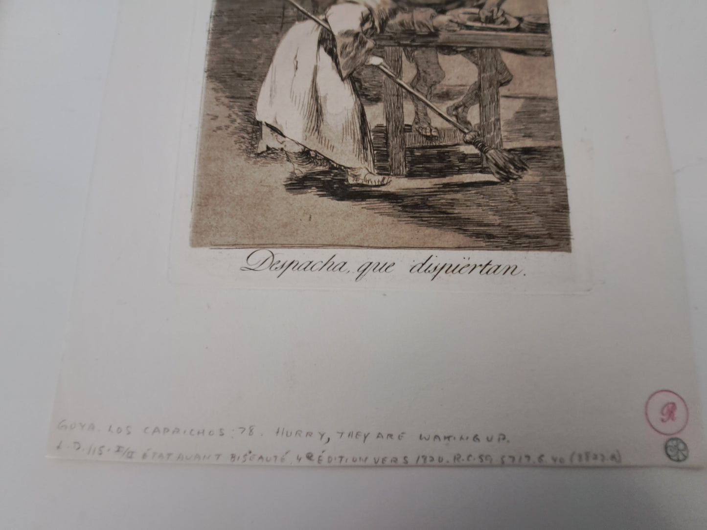 Los Caprichos: Despacha que Dispertan (Dispatch, Let Them Disperse) No 78