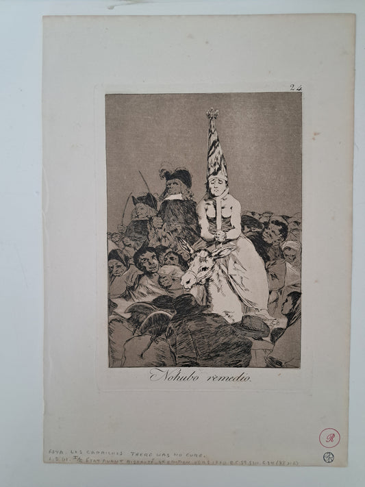 Los Caprichos Nohubo Remedio (There is No Cure)