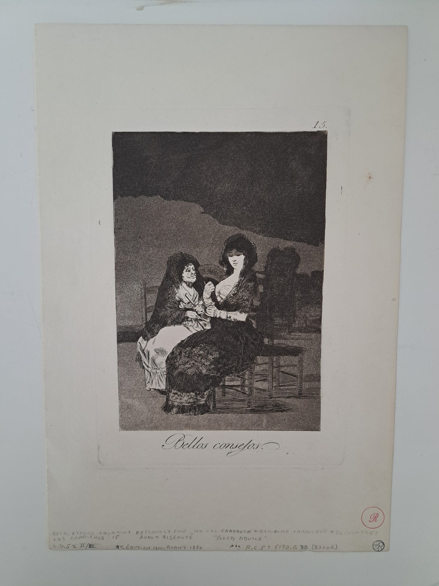 Los Caprichos Bellos Consejos (Good Advice)