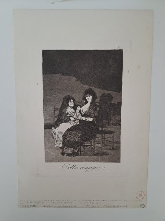 Los Caprichos Bellos Consejos (Good Advice)