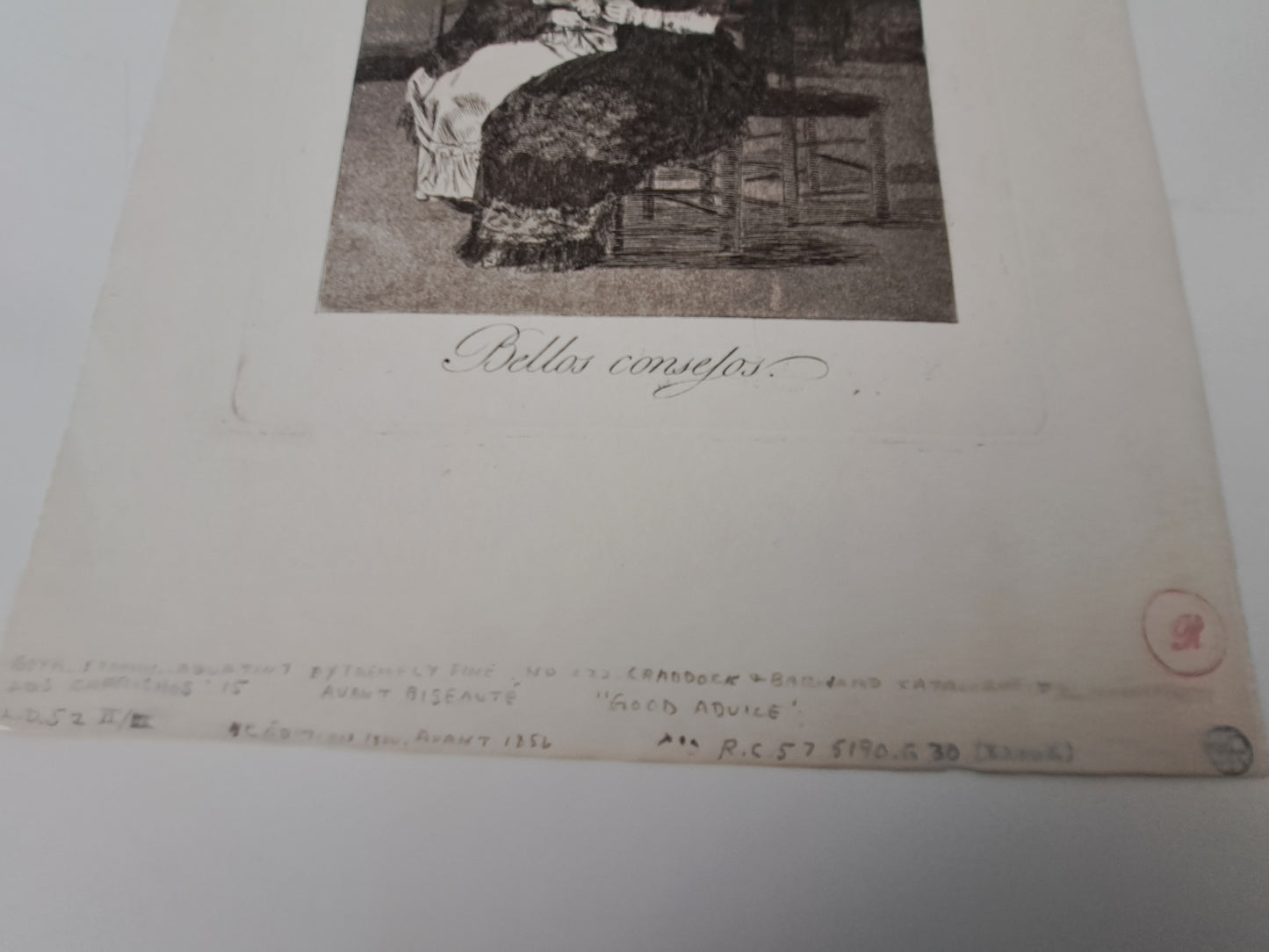 Los Caprichos Bellos Consejos (Good Advice)