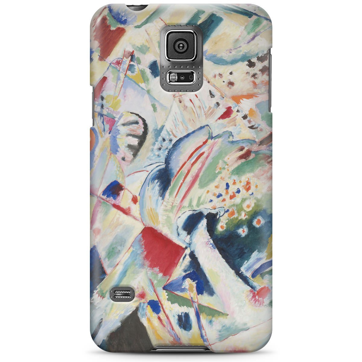 Queen of Cases Hard Shell Phone Case - Kandinsky Abstract Art Painting