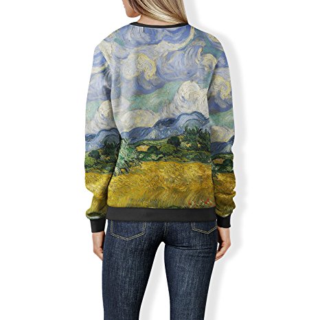 Vincent Van Gogh Fine Art Painting Sweatshirt