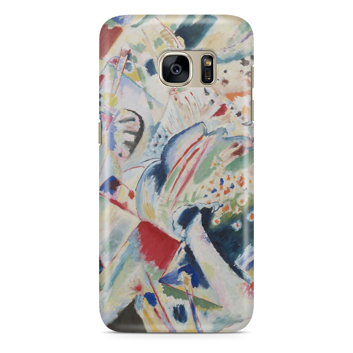 Queen of Cases Hard Shell Phone Case - Kandinsky Abstract Art Painting
