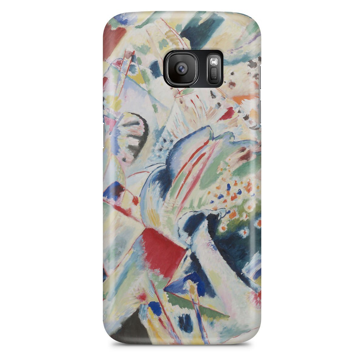 Queen of Cases Hard Shell Phone Case - Kandinsky Abstract Art Painting