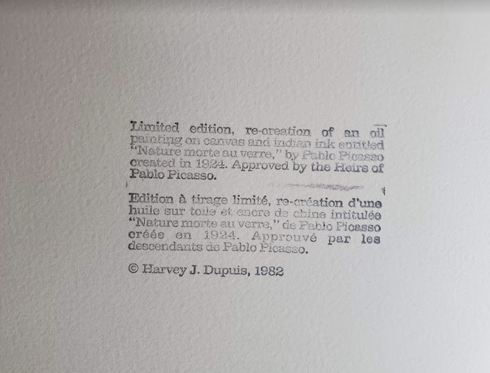 Nature Morte au Verre