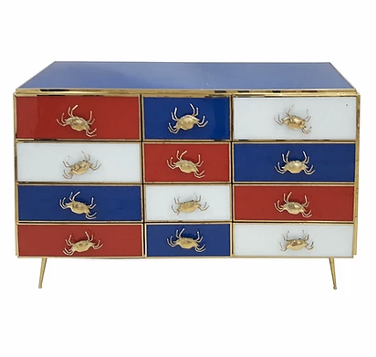 Modern Crab Handle Dresser