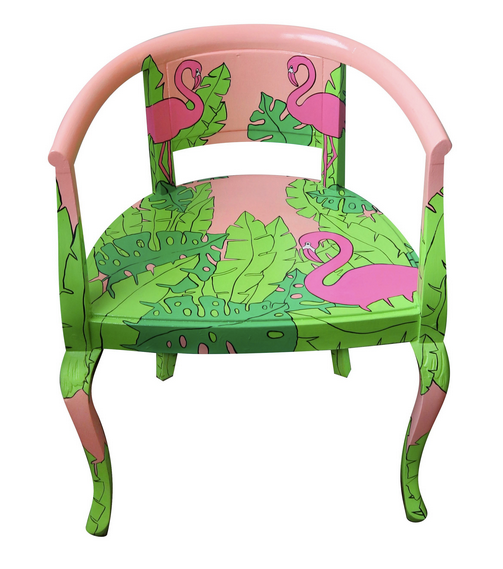 Vintage Tropical Armchair