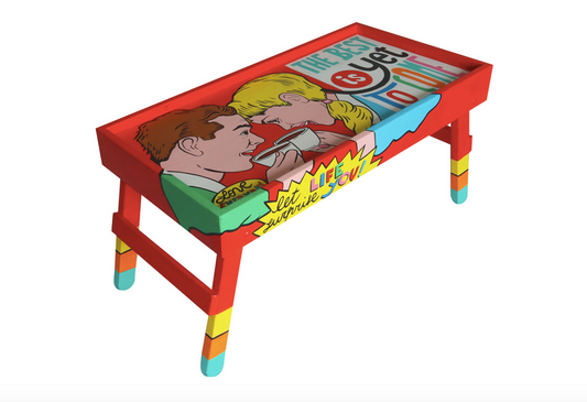 Pop Art Folding Small Table