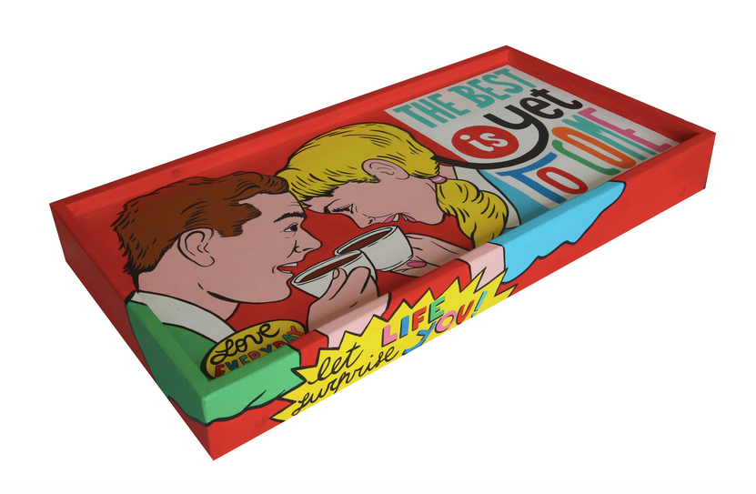 Pop Art Folding Small Table