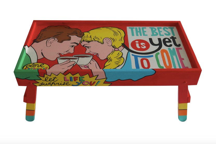 Pop Art Folding Small Table