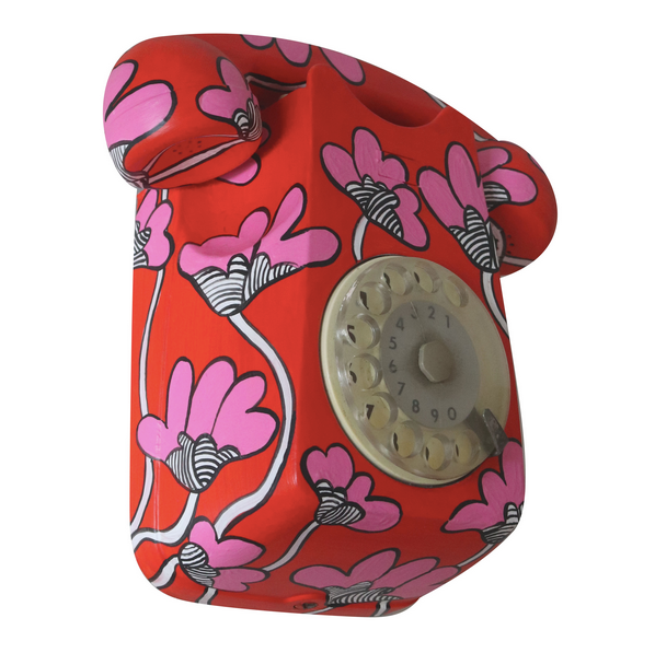 Vintage Floral Themed Phone