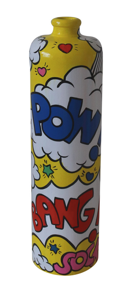 Comic Theme Ceramic Flower Vase