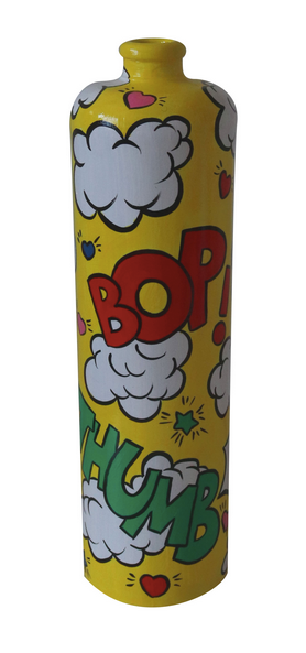 Comic Theme Ceramic Flower Vase