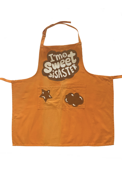 "I'm A Sweet Disaster" Art Apron