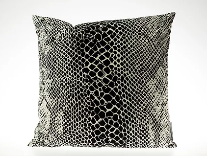 Snake Skin Designer Throw Pillows