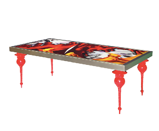 Evergreen Collection Bijou Dinner Table