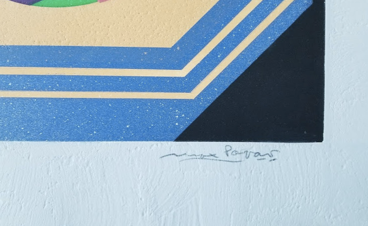 Triptych Aquatint "Kaleidoscope" suite of 3