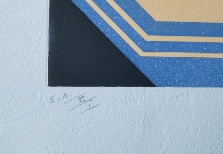 Triptych Aquatint "Kaleidoscope" suite of 3