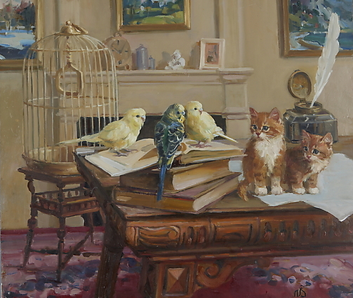 Still Life with the Flowers