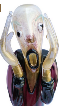 Scream Sculpture Alessandro Barbaro