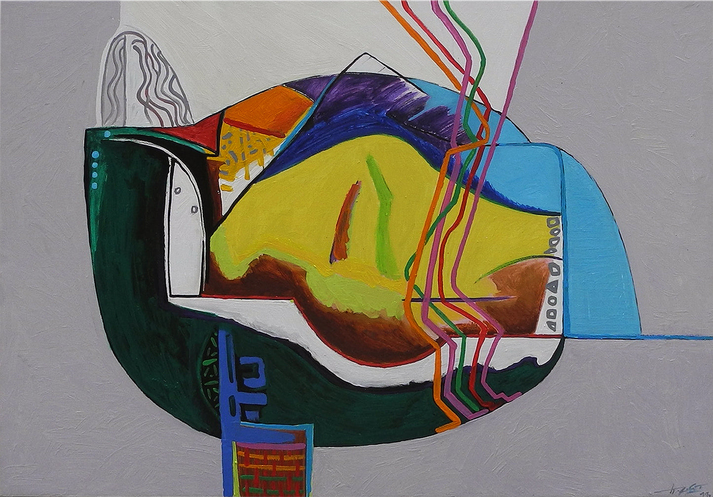 Sunbathing By The Pool