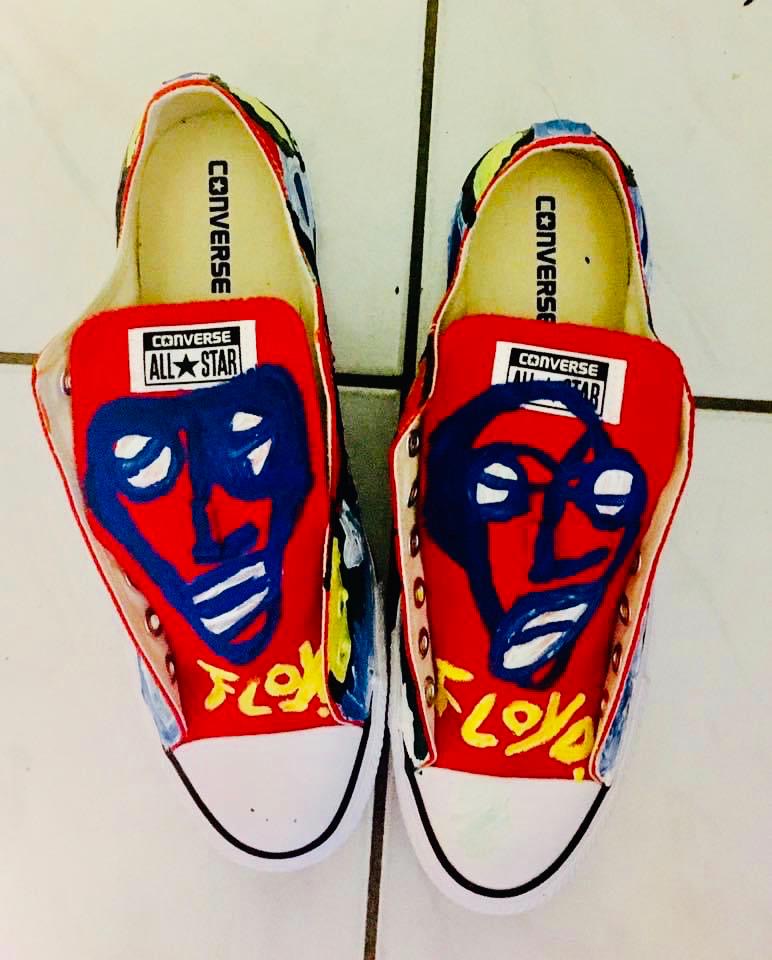 One of a kind Floyd Sneakers