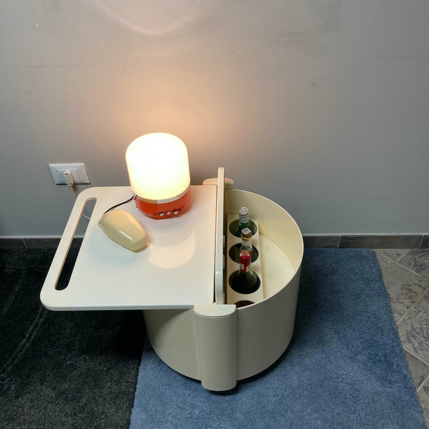 Mobile Bar Serving Trolley Livia Castelli for Fain