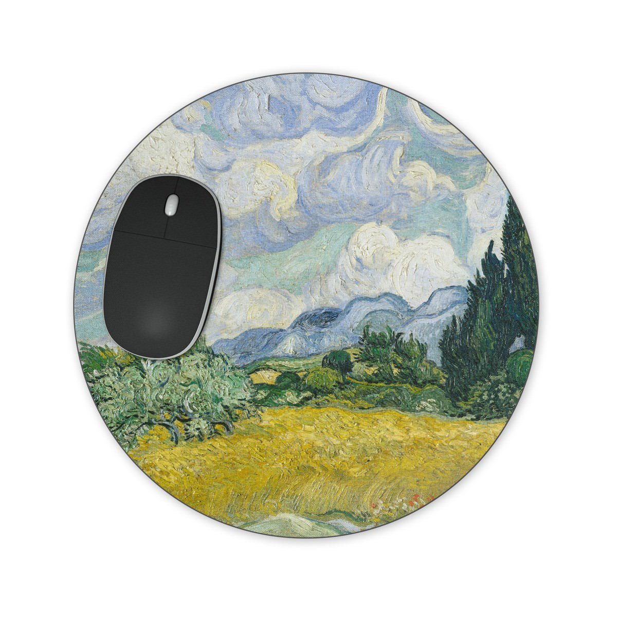 Vincent Van Gogh Fine Art Painting Mousepad - Rectangle Mousepad - Neoprene for Optical & Laser Mouse