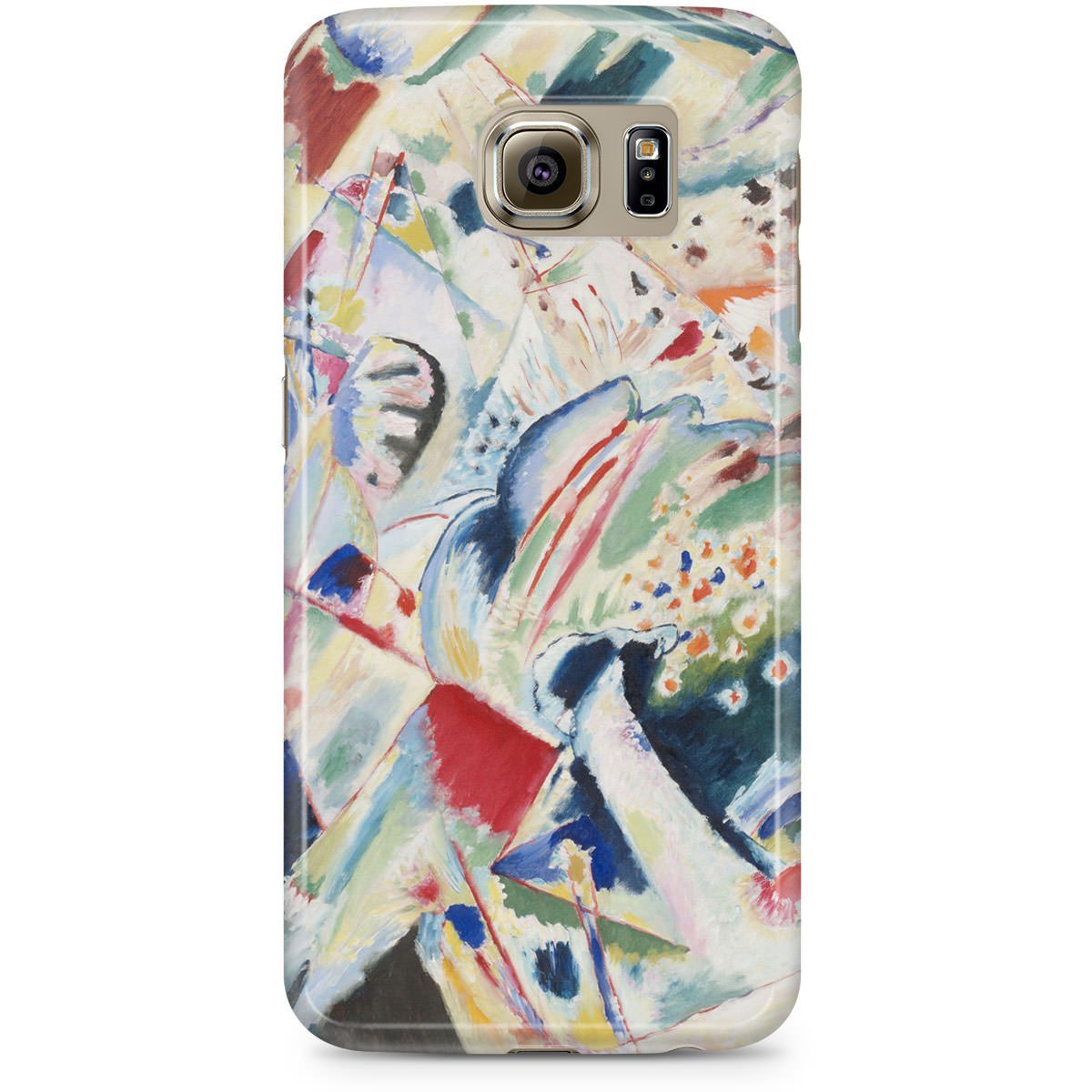 Queen of Cases Hard Shell Phone Case - Kandinsky Abstract Art Painting
