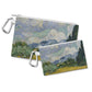 Vincent Van Gogh Fine Art Painting Canvas Zip Pouch - XL Canvas Pouch 12x9 inch - Multi Purpose Pencil Case Bag in 6 sizes