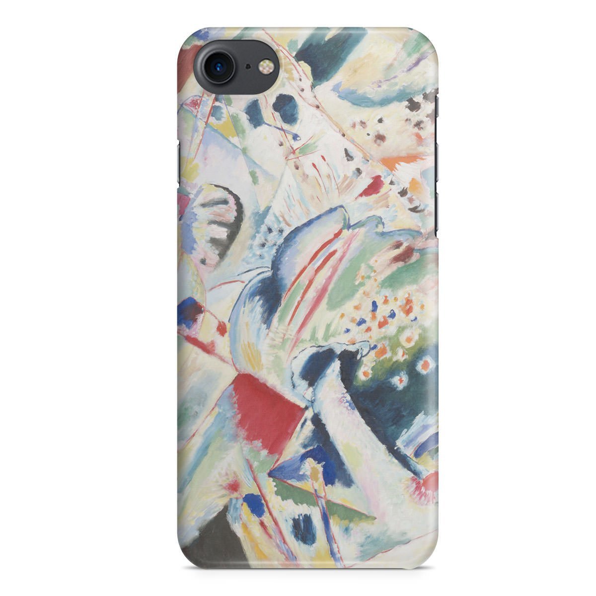 Queen of Cases Hard Shell Phone Case - Kandinsky Abstract Art Painting