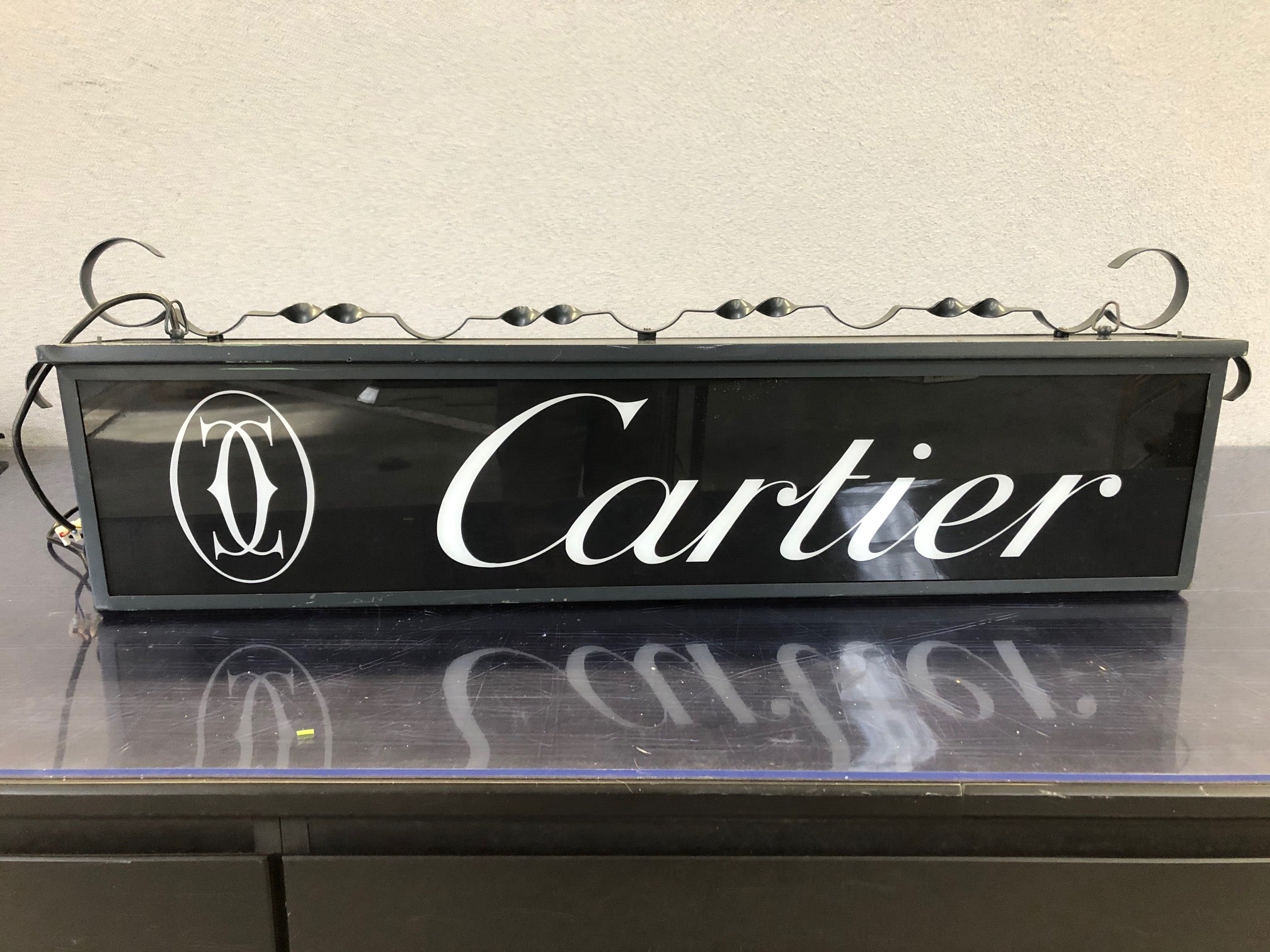 1970 s Vintage Original Store Front Cartier Sign