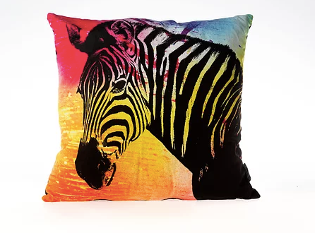 Zebra Designer Throw Pillows