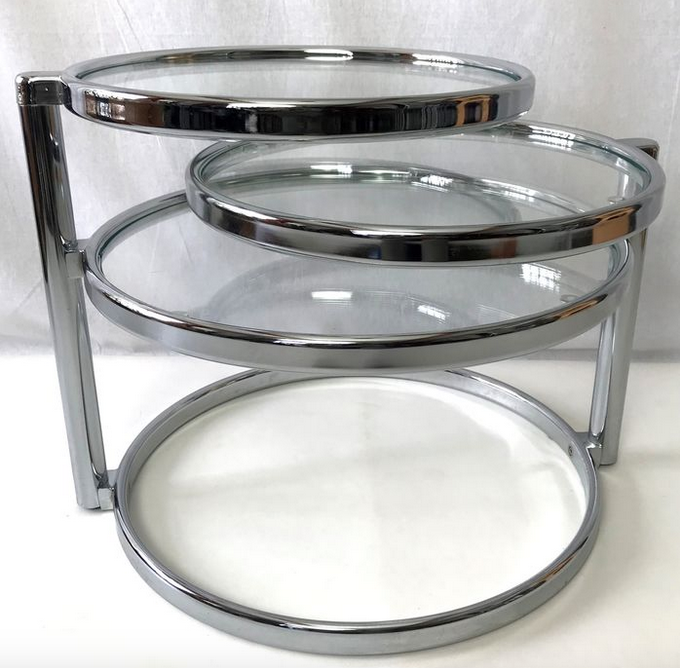 Leitmotiv Double Swivel Coffee Table