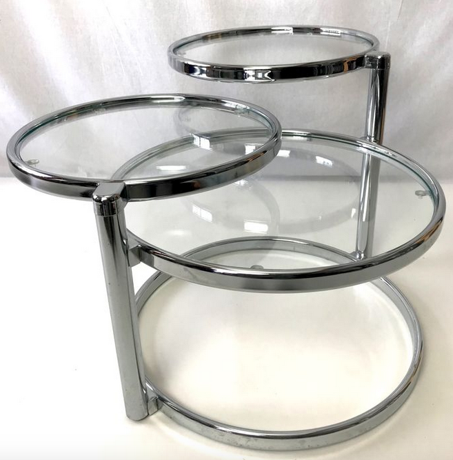 Leitmotiv Double Swivel Coffee Table