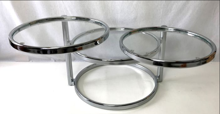 Leitmotiv Double Swivel Coffee Table