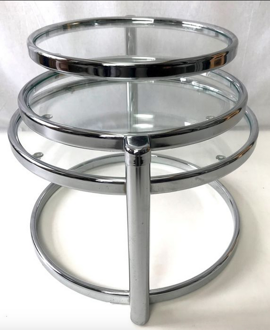 Leitmotiv Double Swivel Coffee Table