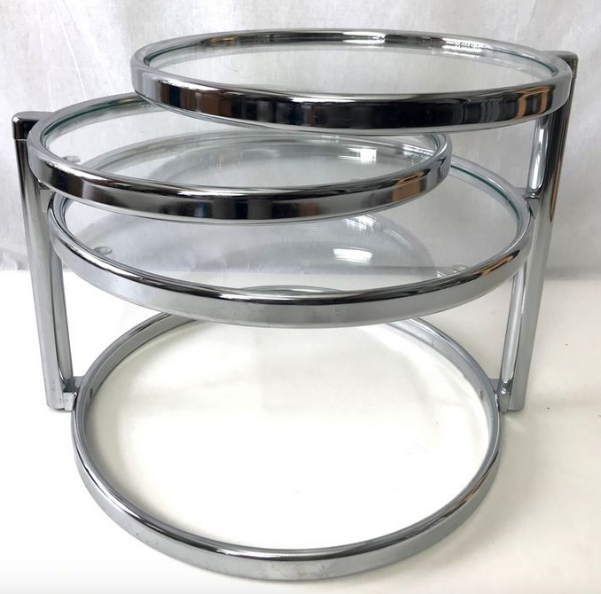 Leitmotiv Double Swivel Coffee Table