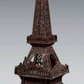 Antique Wood Scaled Model of the Eiffel Tower
