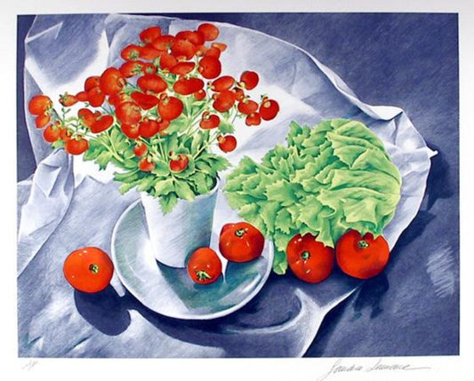 Plant, Lettuce, Tomatoes